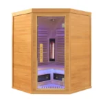 Sauna infrarouge d'angle Pure Wave 3-4 places
