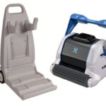 Robot piscine électrique Hayward TIGER SHARK QC CHARIOT brosses picots